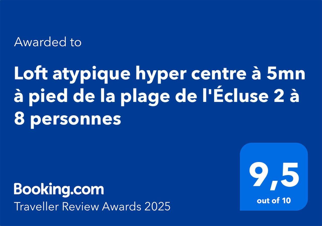 Loft Atypique Hyper Centre A 5Mn A Pied De La Plage De L'Ecluse 2 A 8 Personnes Dinard Kültér fotó